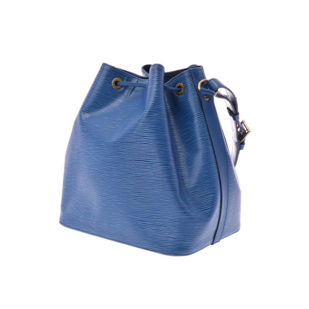 Louis Vuitton Noe Shoulder Epi Bag Blue